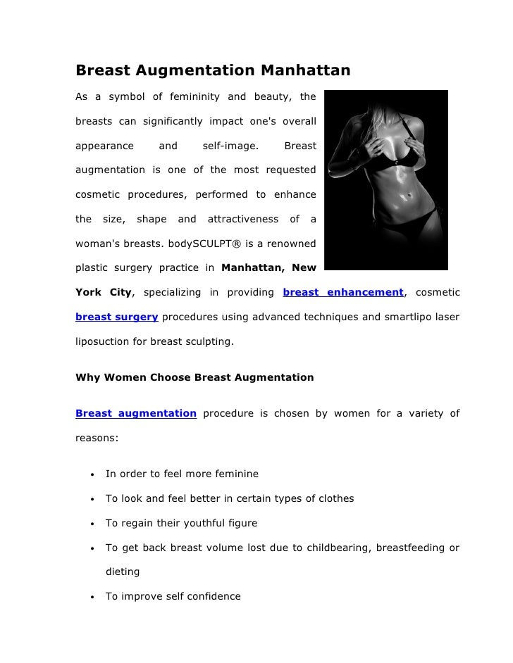 breast manhattan surgery Megan tulloch sex